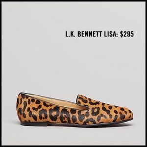 L.K. BENNETT Lisa Smoking Loafers EU 37