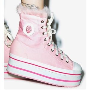 Y.R.U. Bubble Pop Elevation Sky Platform Sneakers