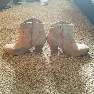 Faux Suede Booties