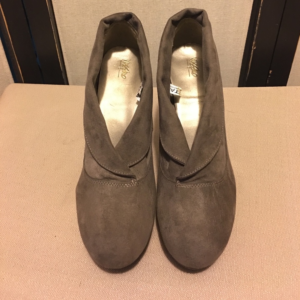 Grey Ankle Boots