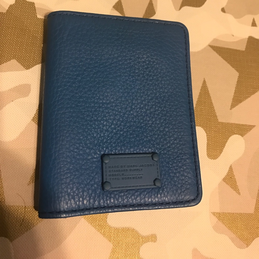 Marc by Marc Jacob's blue card wallet