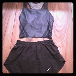 Nike Fit Top & Shorts
