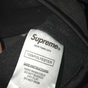 Supreme black headband