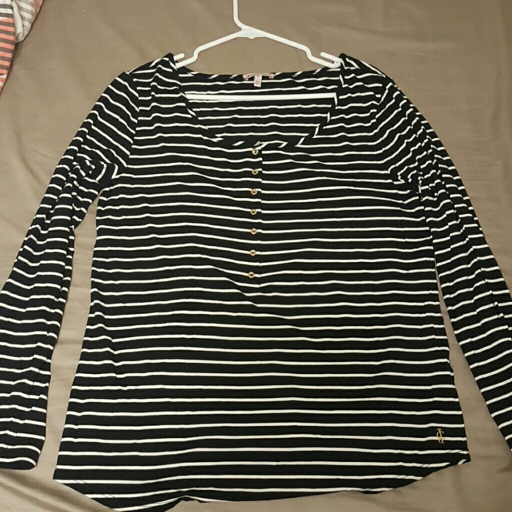 Juicy Couture L/S stripe knit