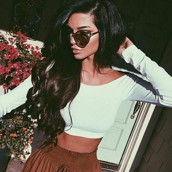 Dark Brown Full Head Clip In Extension main image 4
