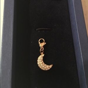 Swarovski Moon Charm