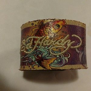 Beautifully coloured wrist cuff