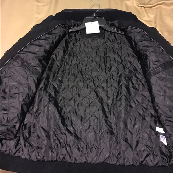 Calvin Klein Leather Jacket - Picture 3 of 4
