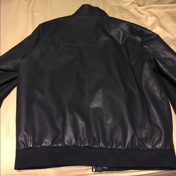 Calvin Klein Leather Jacket - Picture 4 of 4
