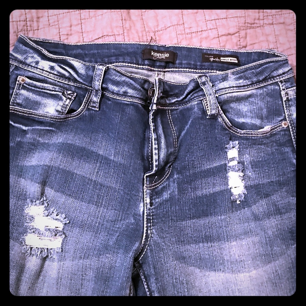 Kensie jeans ✨Ankle Biter size 27 💥💋💋