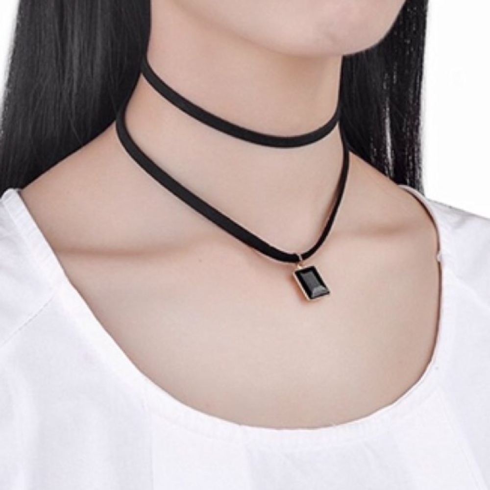 Sexy Black Choker 12.2" +/- 2"