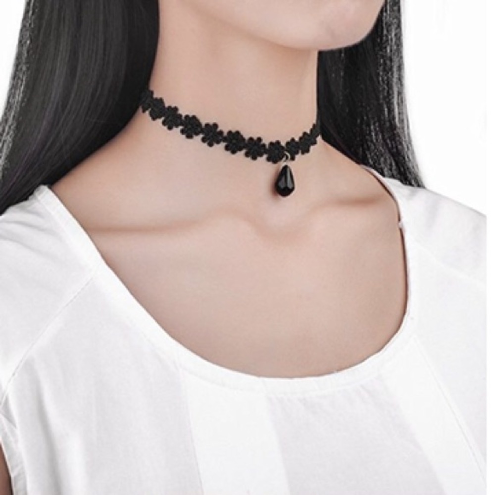 Sexy Black Choker 12.2" +/- 2"