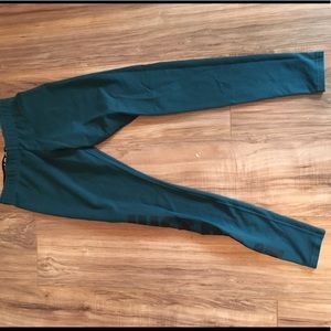 Teal Nike running pants