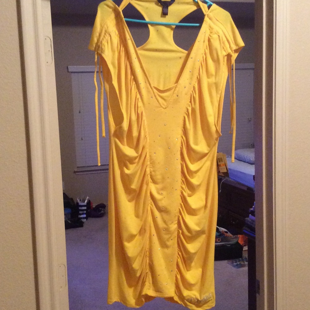 House of Dereon plus size ruched dress