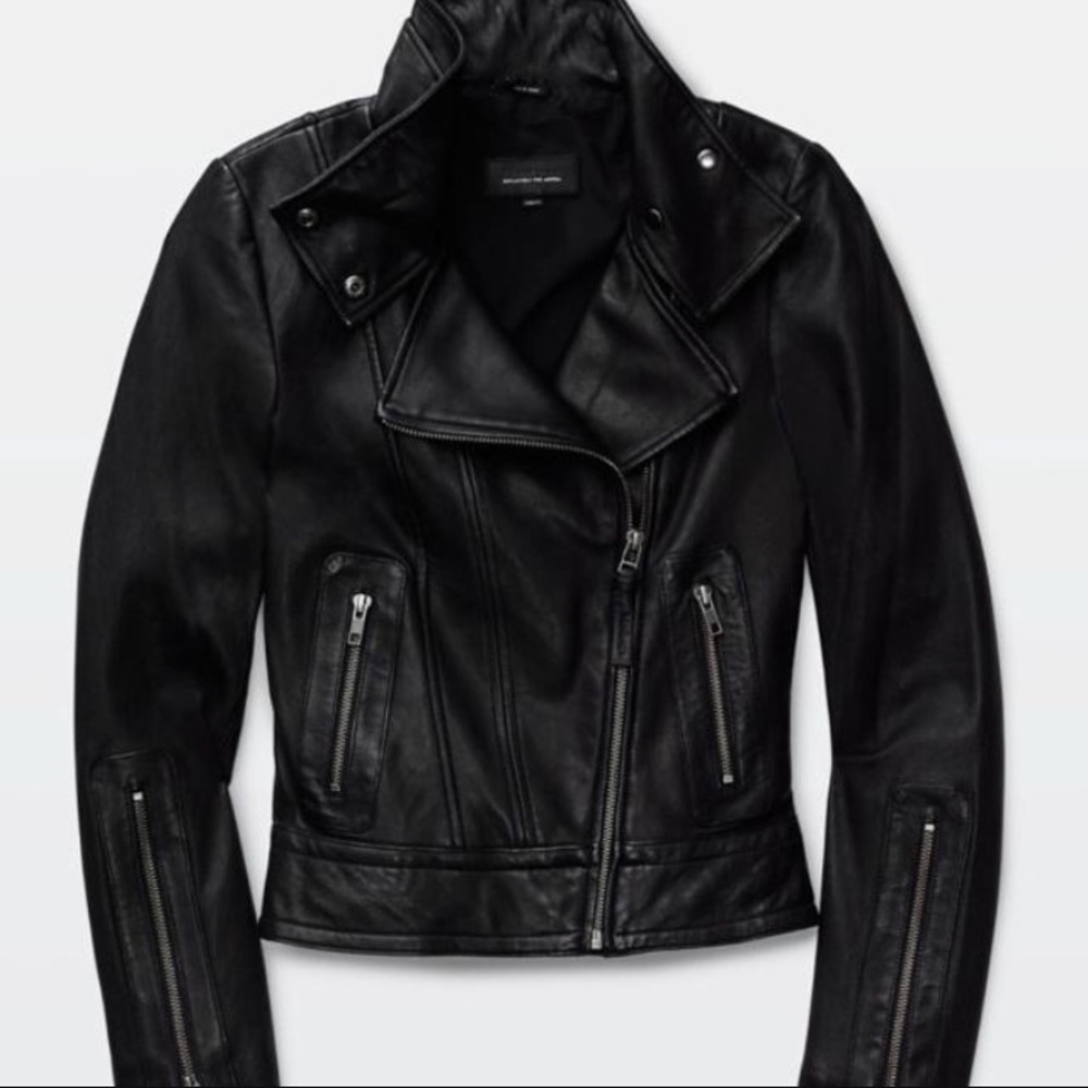Mackage Kenya Lambskin Leather Jacket