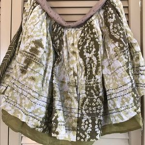 Free people mini skirt