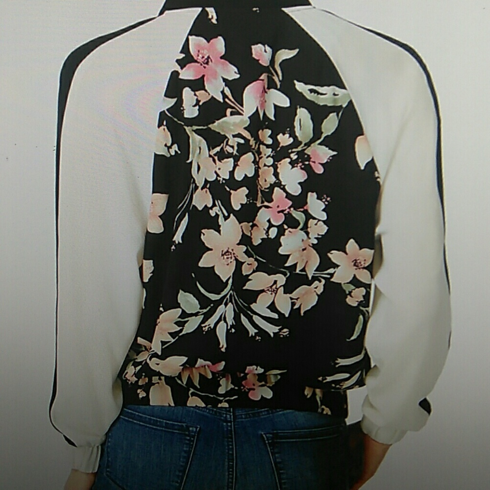 Printed Bomber Jacket - Picture 2 of 2