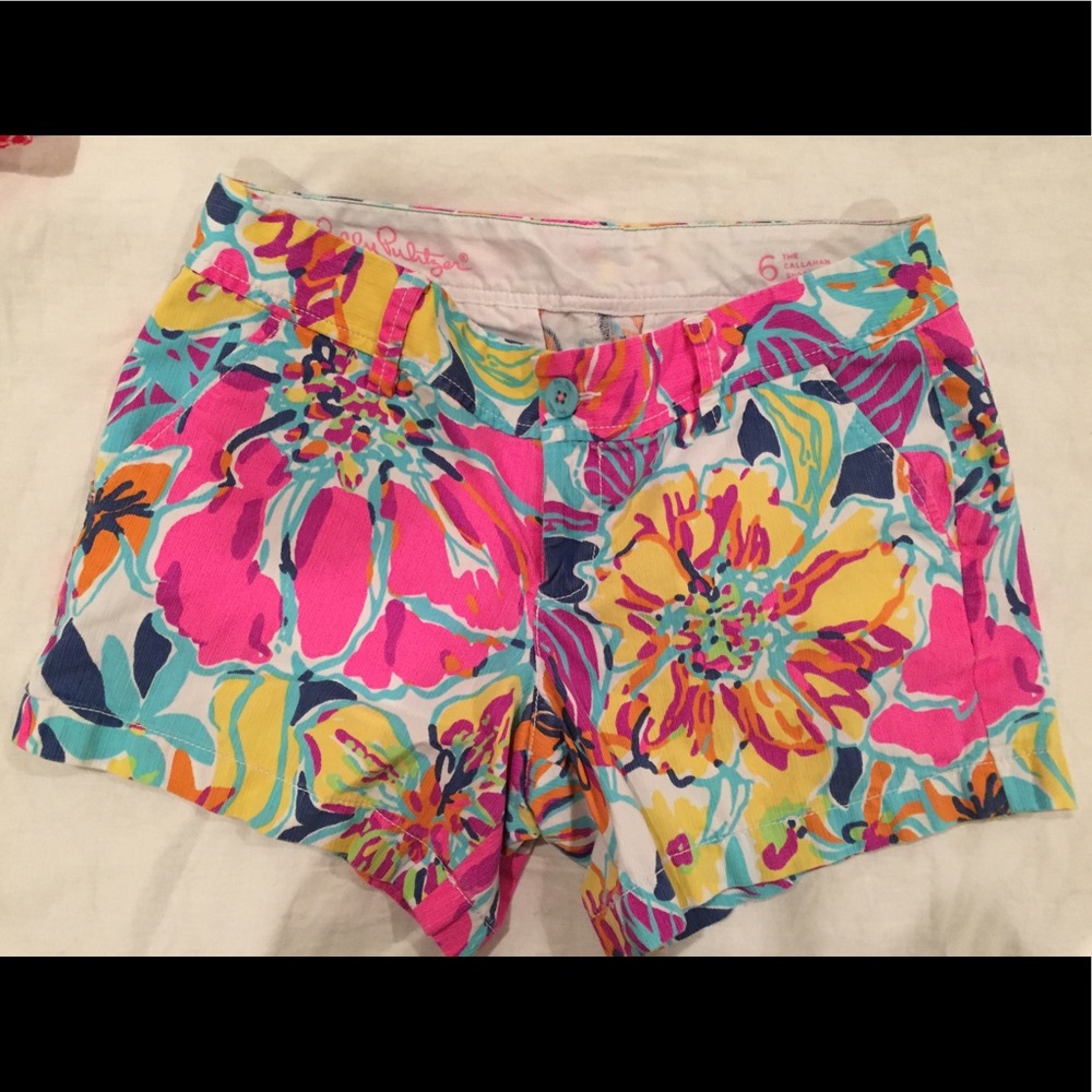 Lilly Pulitzer Callahan Shorts size 6
