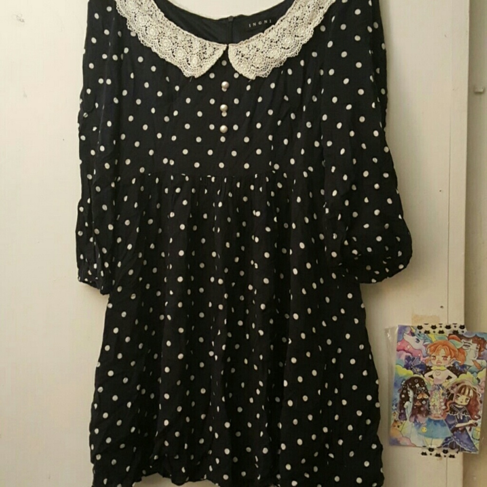 INGNI PETER PAN COLLAR DRESS