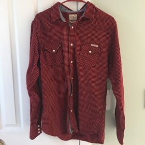 Lucky Brand plaid flannel