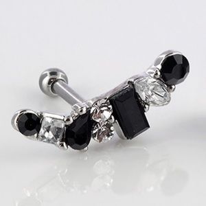 16g Gem Mosaic Barbell (Conch-Tragus-Cartilage)