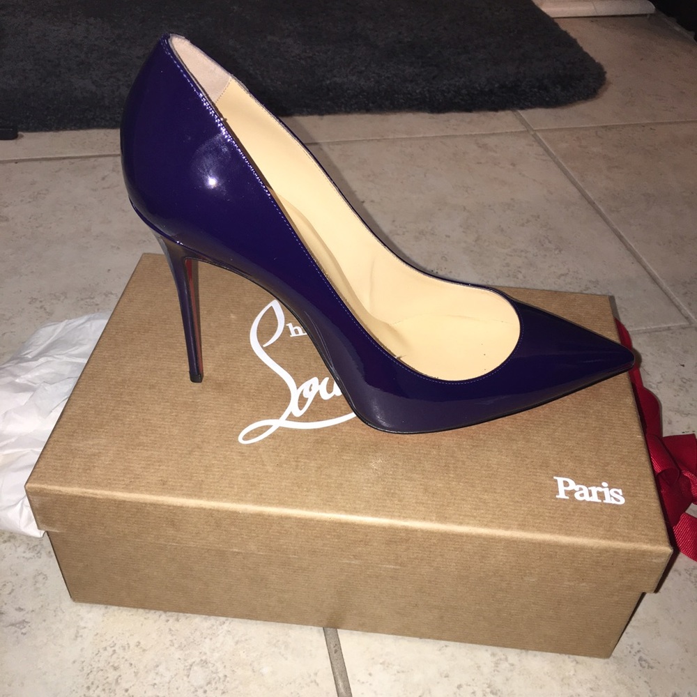 Size 41  Christian Louboutin Decollete 554 (100mm)