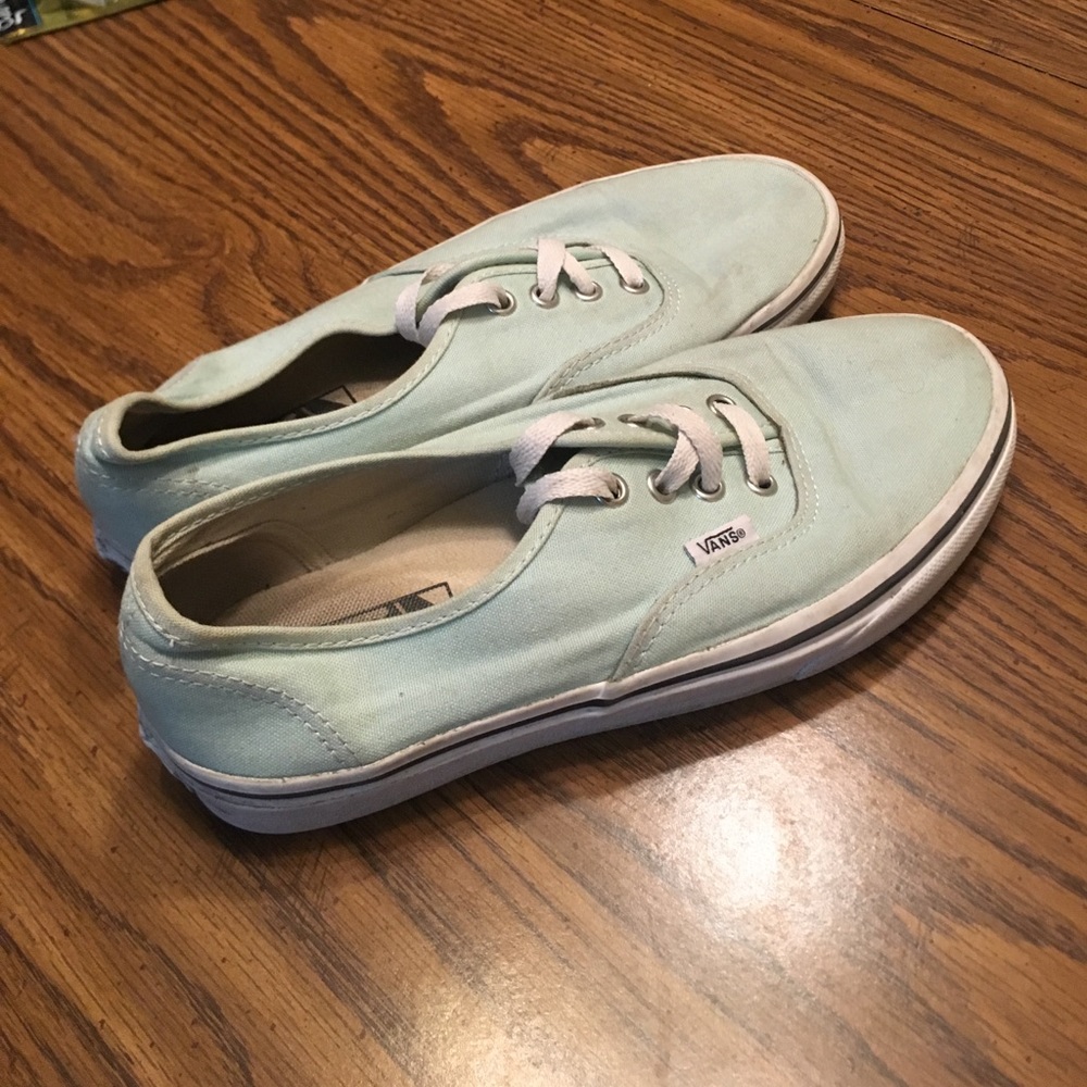 Mint Green Vans