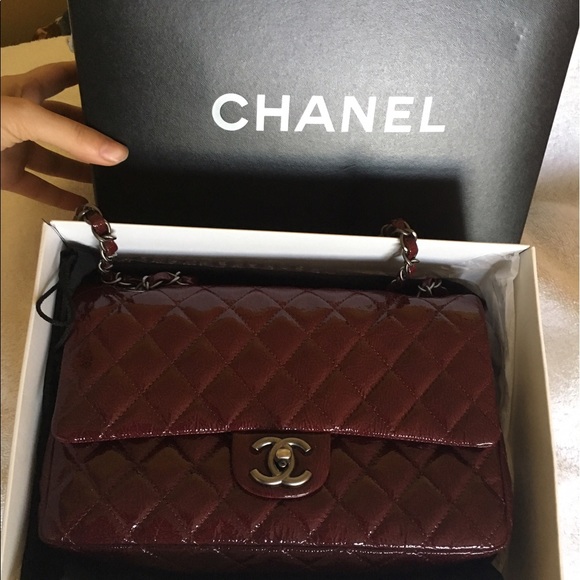 Channel raspberry bag - Picture 2 of 4