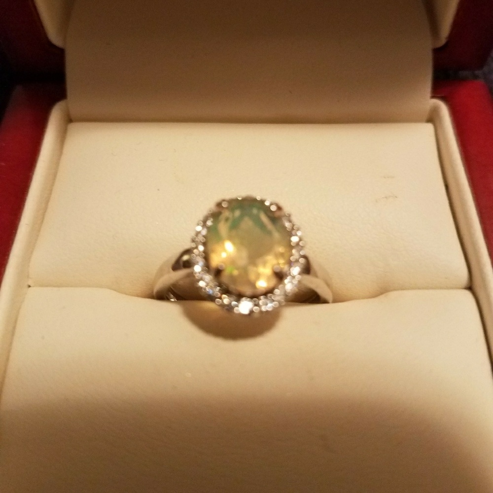Genuine Ethiopian Opal.
