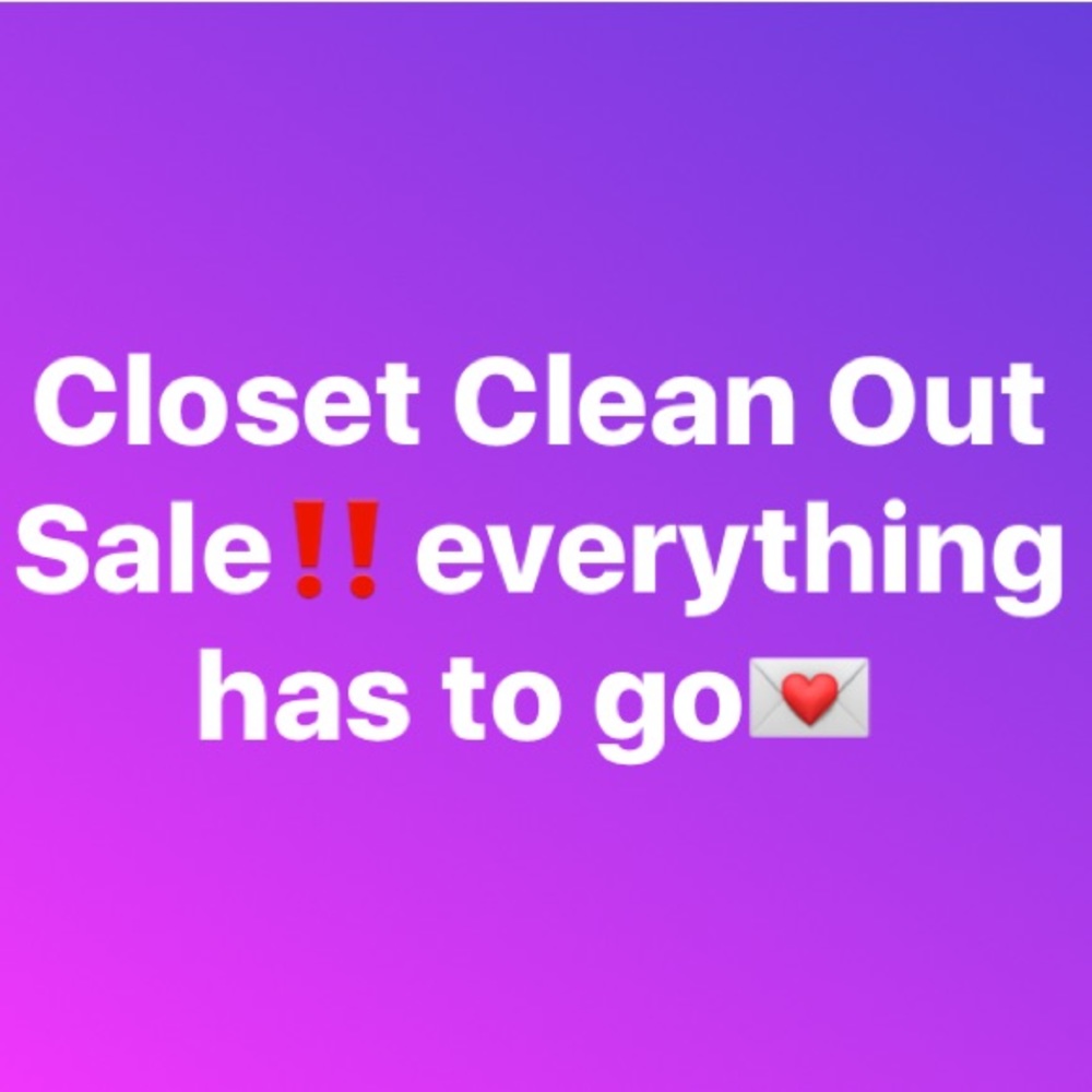 Everything Spring Clean Out !💐