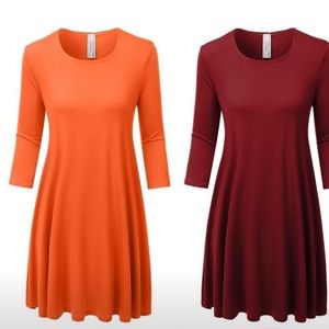 Orange Game Day Dress in XXL