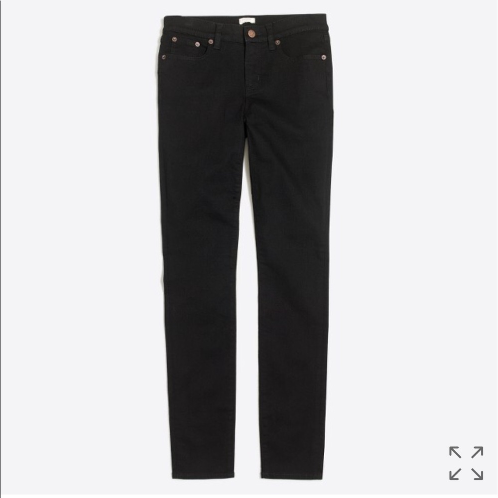 J.Crew black stretch skinny jean 32