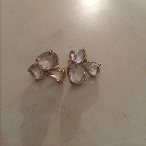 Kate Spade tri- Crystal Studs