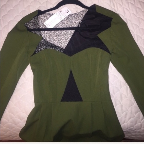 HOST PICK🎉Nanette Lepore NWT Edgy👗w/ Mesh Cutout - Picture 4 of 7