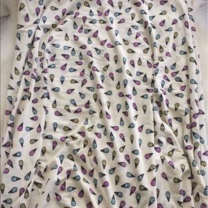 LulaRoe Azure icecream cone