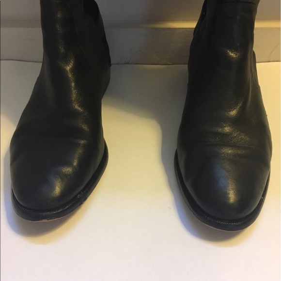 COACH LEATHER AND NYLON RIDING BOOTS - Picture 3 of 7