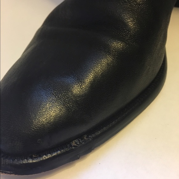 COACH LEATHER AND NYLON RIDING BOOTS - Picture 4 of 7