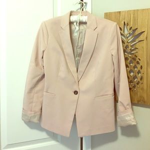 NWOT Blush Pink Philosophy Blazer