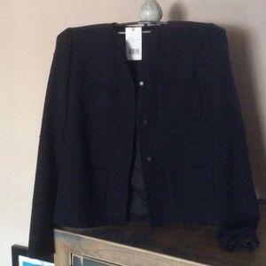 Navy blue lightweight jacket
