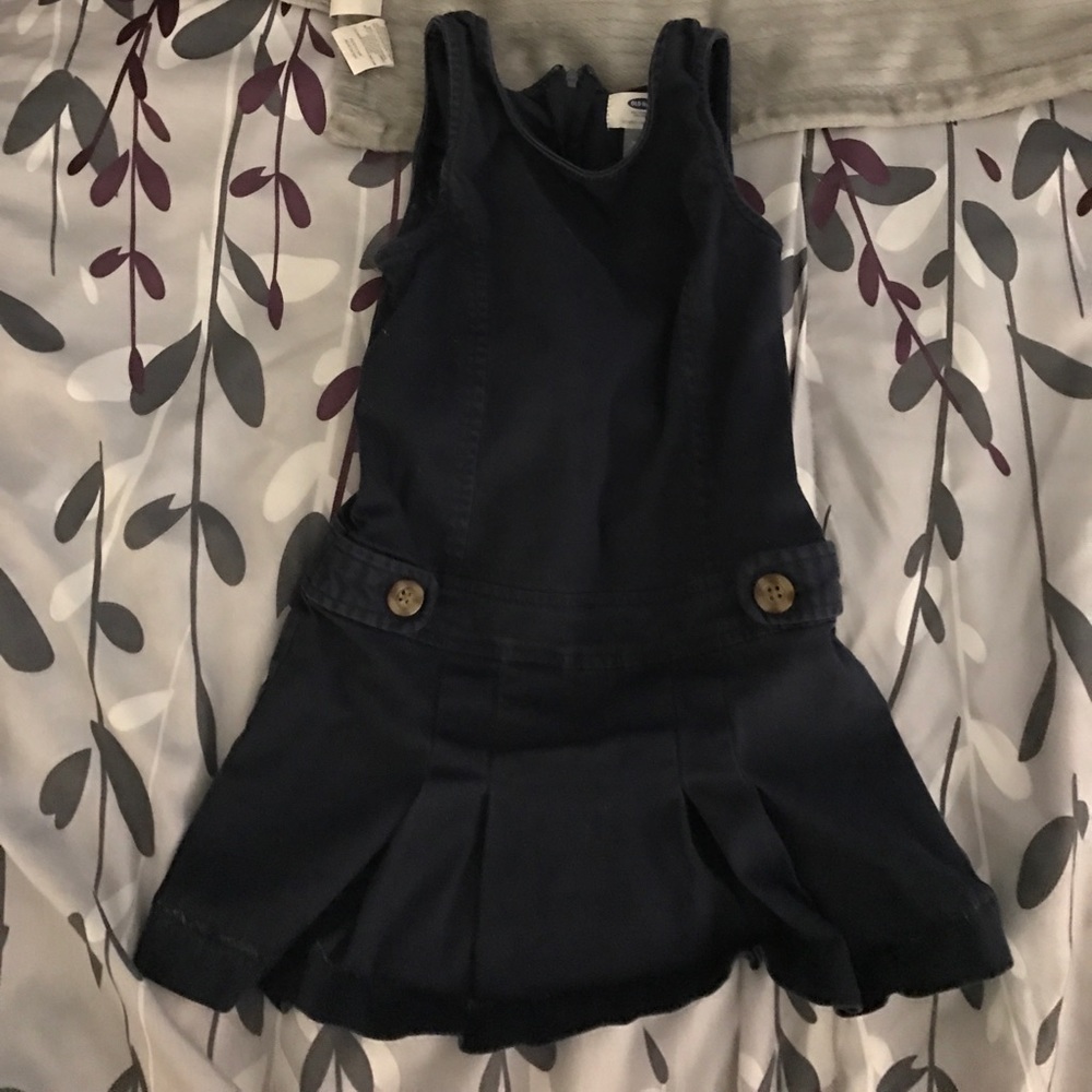 Old navy girls navy uniform dress size 4