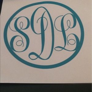 Basic monogram vinyl