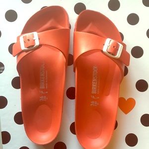 Birkenstock Red Sandal! Size 6