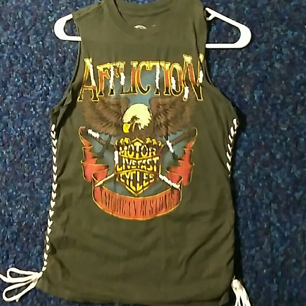 Affliction cut off tank
