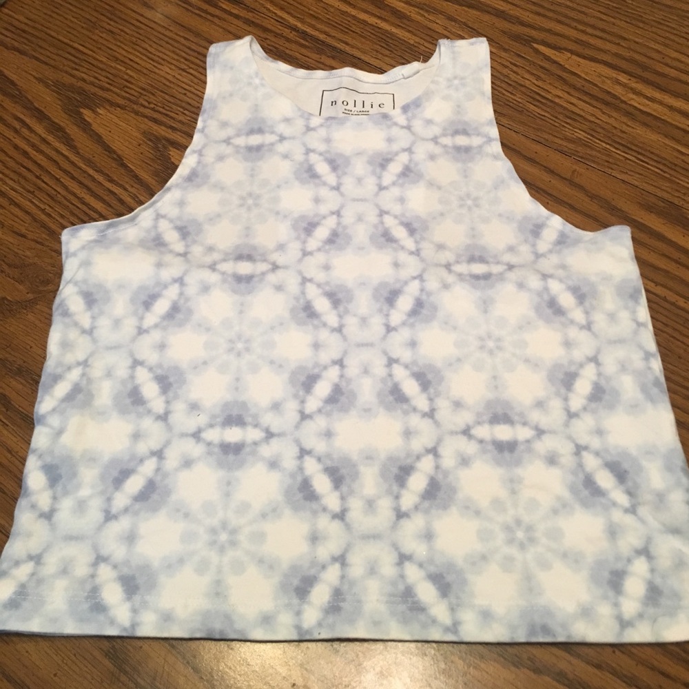 Tie-dye Crop Top