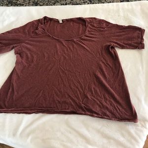 Free People 3/4 sleeve top