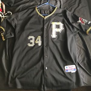 aj burnett baseball jersey