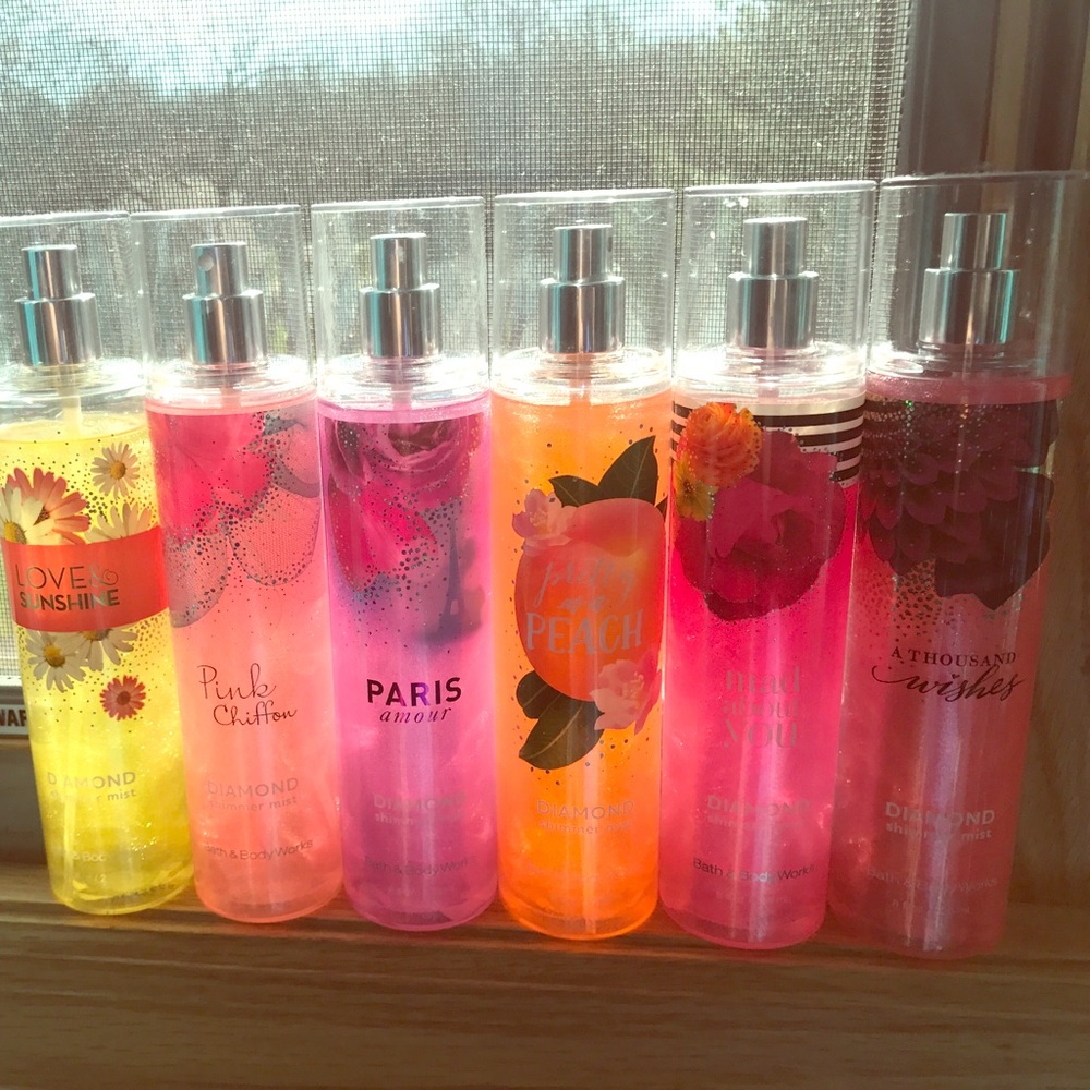Bath & Body Works diamond mists