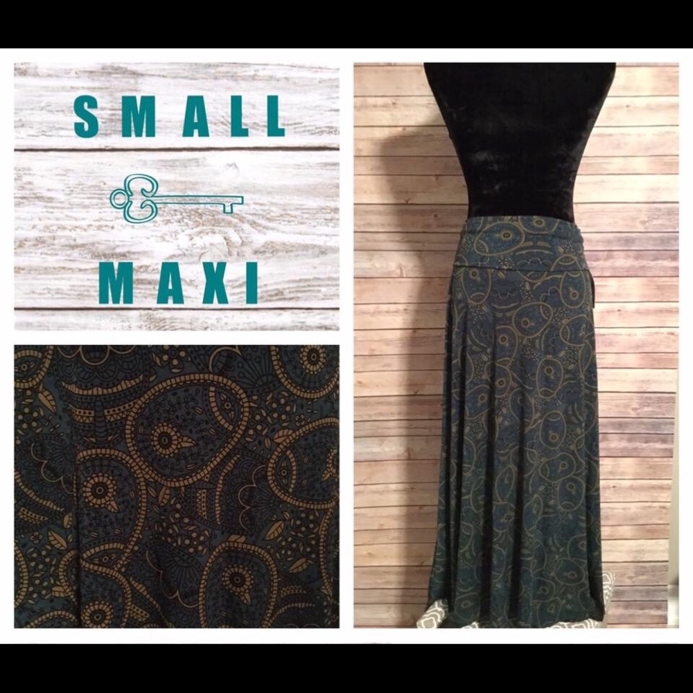 Small Lularoe Maxi Skirt NWT