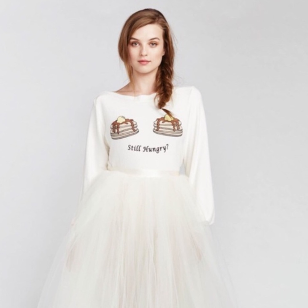 LAST CHANCE NWT Still hungry Wildfox beach jumper - Picture 3 of 3