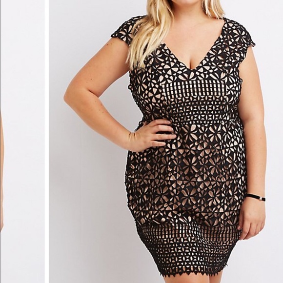 Dresses & Skirts - ❗️1 hr sale❗️Black  lace plus size dress Sz 3X